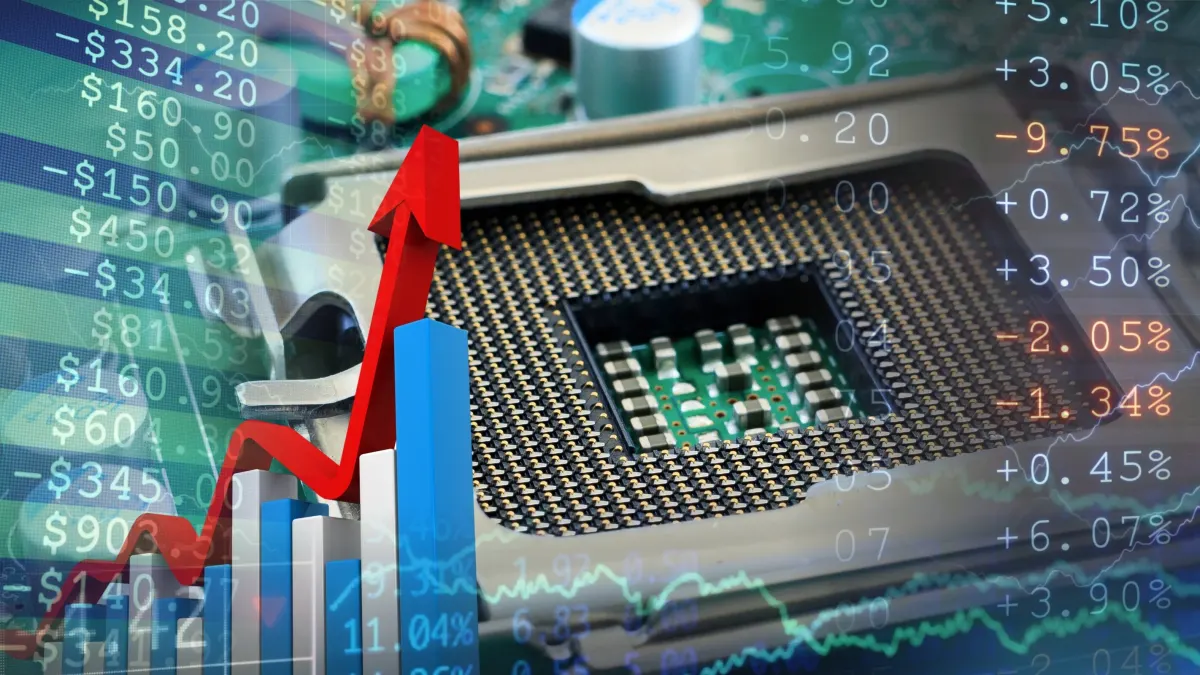 Cổ phiếu bán dẫn công suất tăng mạnh: Wolfspeed, STMicro, ON Semiconductor