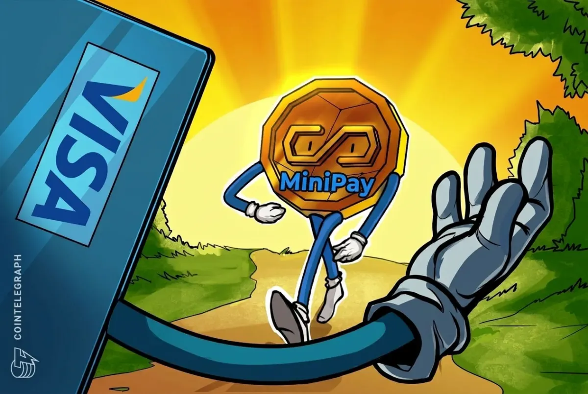 Opera ra mắt thẻ Visa MiniPay thanh toán stablecoin