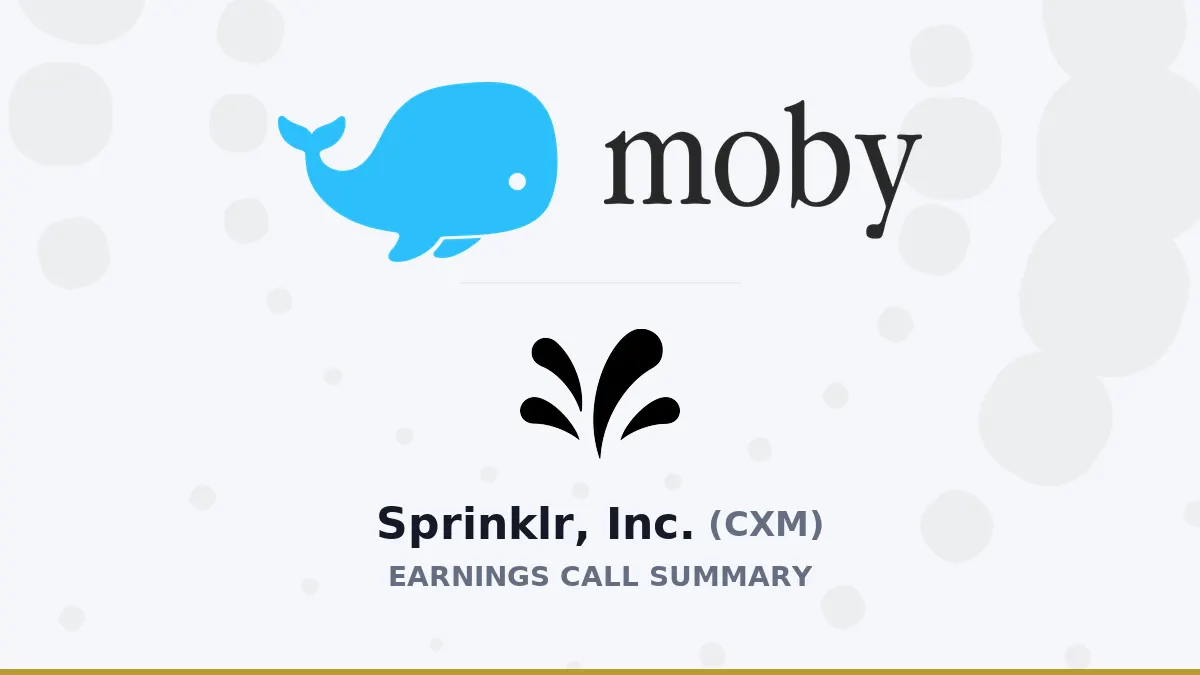 Sprinklr Q2/2027: Lộ trình tăng trưởng và chiến lược AI