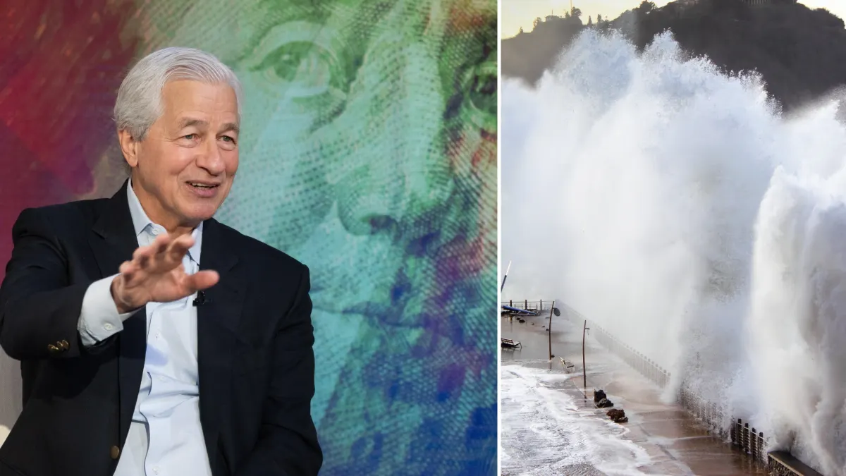 CEO JPMorgan cảnh báo 'sóng thần' chứng khoán sắp dừng