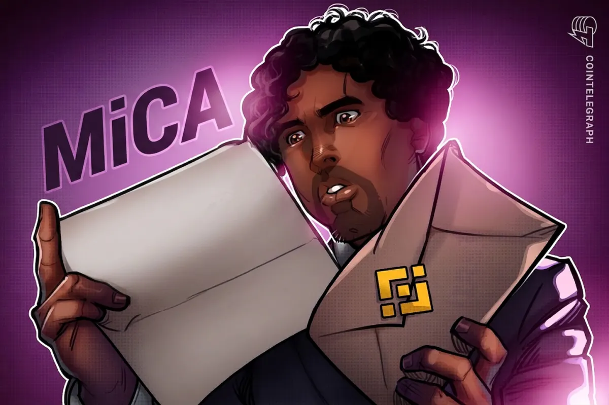Binance giới hạn dịch vụ tại EU do luật MiCA