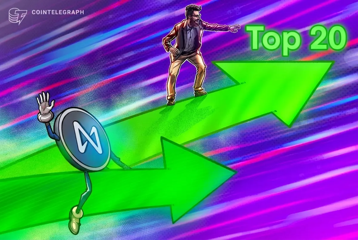 NEAR Protocol Lọt Top 20 Crypto: Tăng Trưởng 140% Trong 30 Ngày