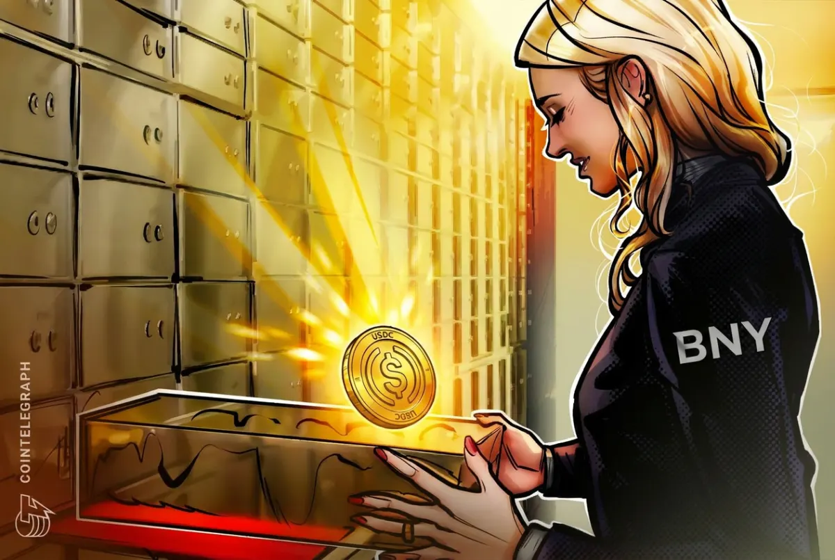 BNY Mellon hỗ trợ USDC và tin tức crypto nổi bật