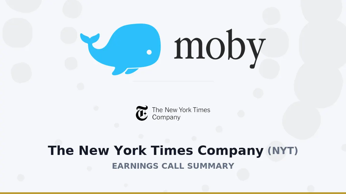 Báo cáo Q2 2026 The New York Times: Doanh thu số tăng 16%