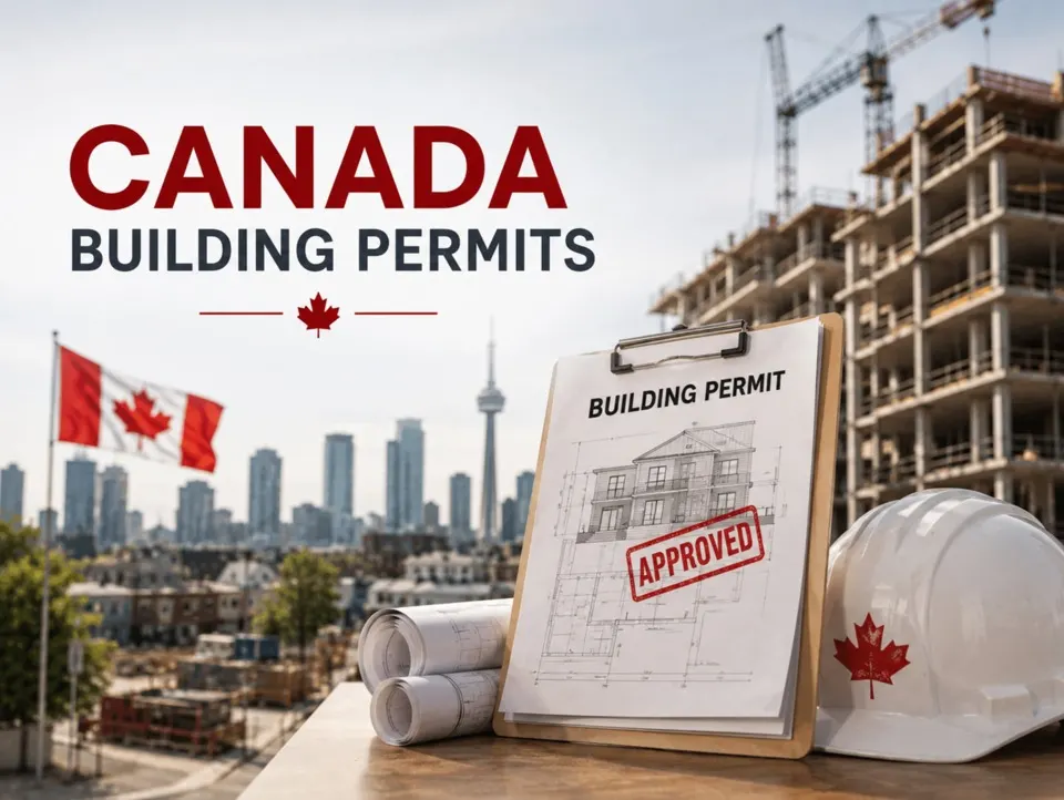 Giấy phép xây dựng Canada tháng 8 tăng vọt 8,8%