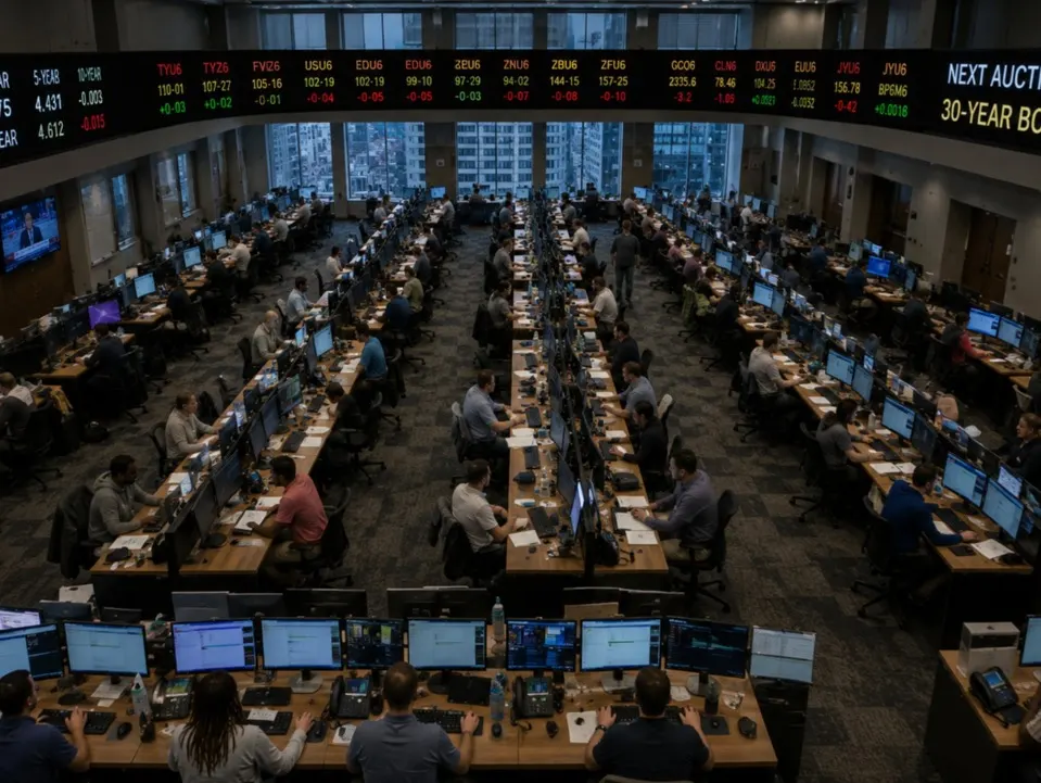 Treasury bán trái phiếu 2 năm 69 tỷ USD, lãi suất 4.787%
