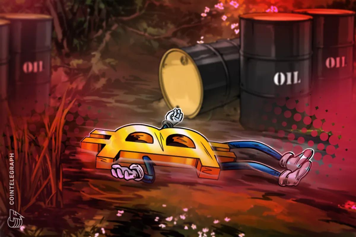 Giá Bitcoin lao dốc do căng thẳng Trung Đông và giá dầu tăng