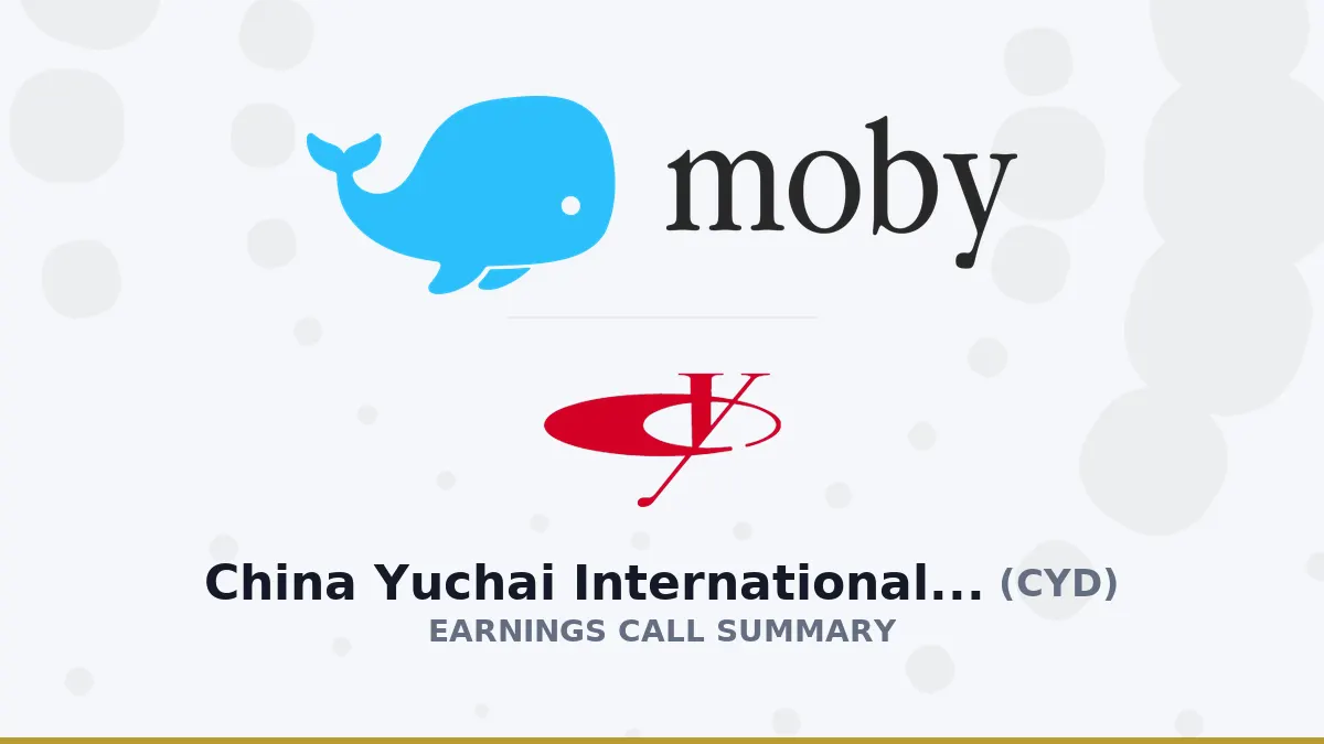 China Yuchai Q2/2026: Doanh thu tăng 13,9% nhờ làn sóng AI