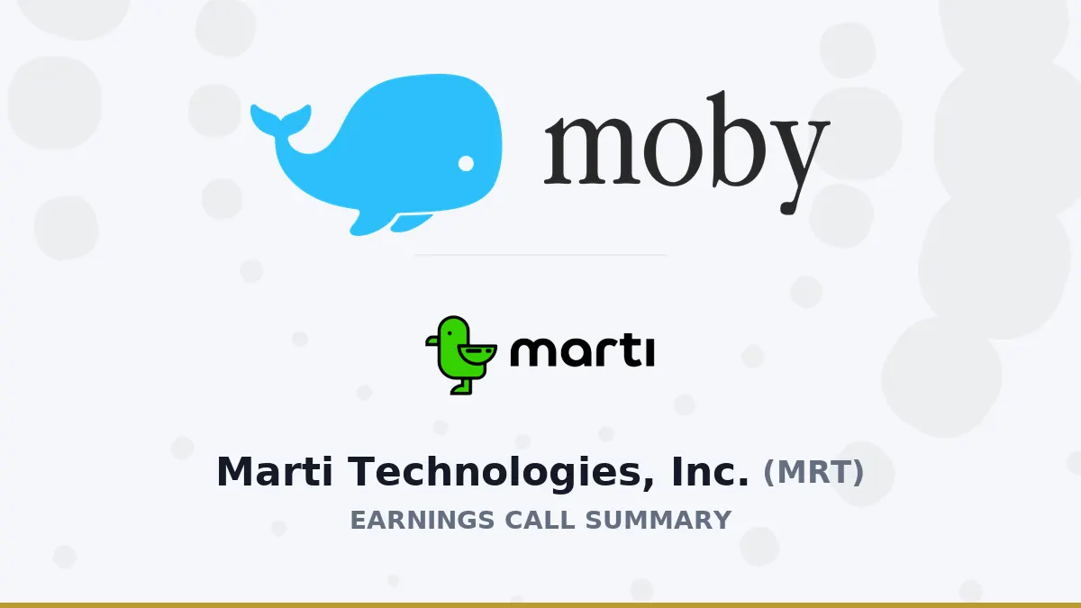 Marti Technologies Q2 2026: Lợi nhuận dương đầu tiên, tham vọng 'siêu ứng dụng'