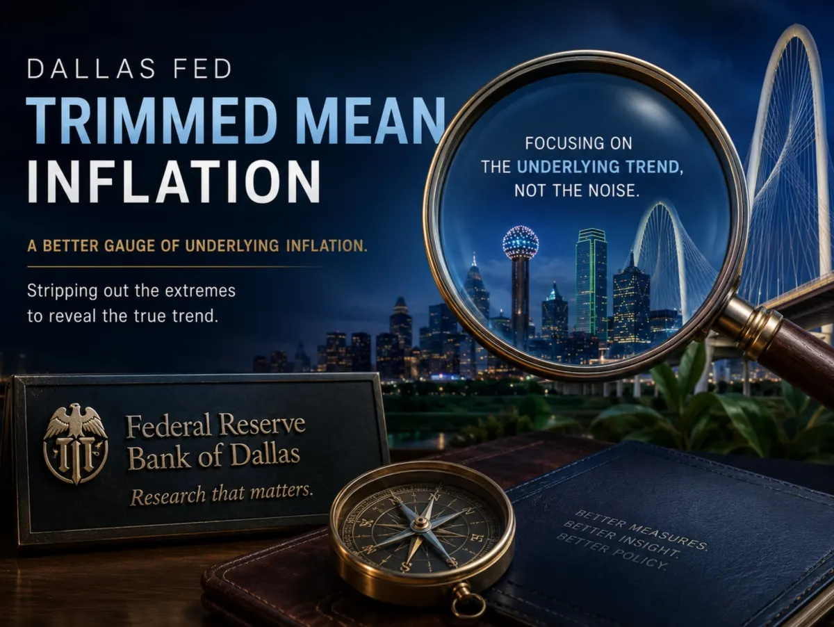 Trimmed Mean Dallas Fed lên 1.4% – Tin tốt cho lạm phát