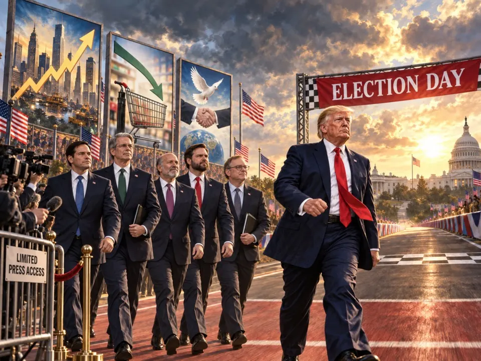 Tin tức Trump và chính phủ: Tốc độ nhanh, căng thẳng trước bầu cử