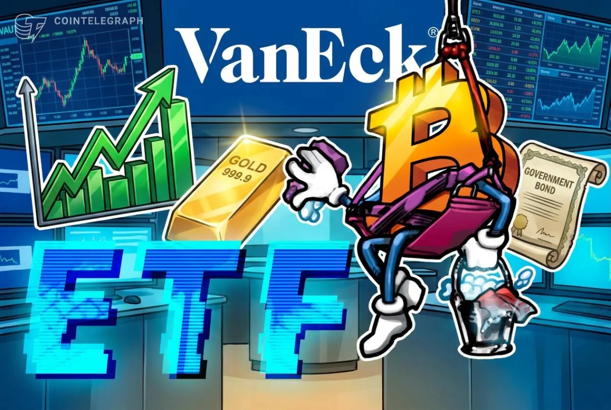 VanEck ra mắt ETF kết hợp Cổ phiếu, Trái phiếu và Bitcoin
