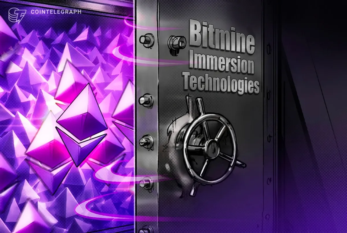 Bitmine bổ sung 19,6M ETH, mua lại 4,5M cổ phiếu