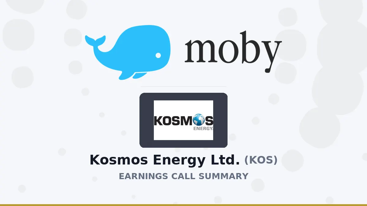 Kosmos Energy Q2 2026: Tóm tắt kết quả và triển vọng