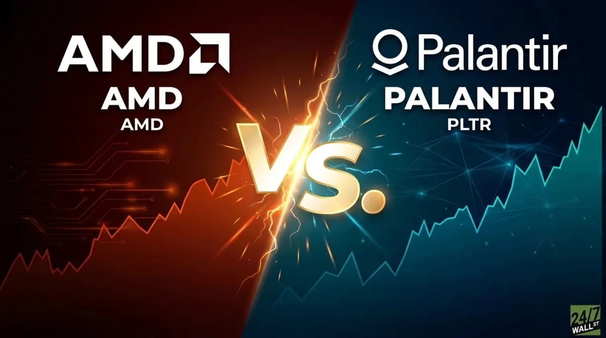 AMD vs Palantir: Cổ phiếu AI nào đáng mua hơn?