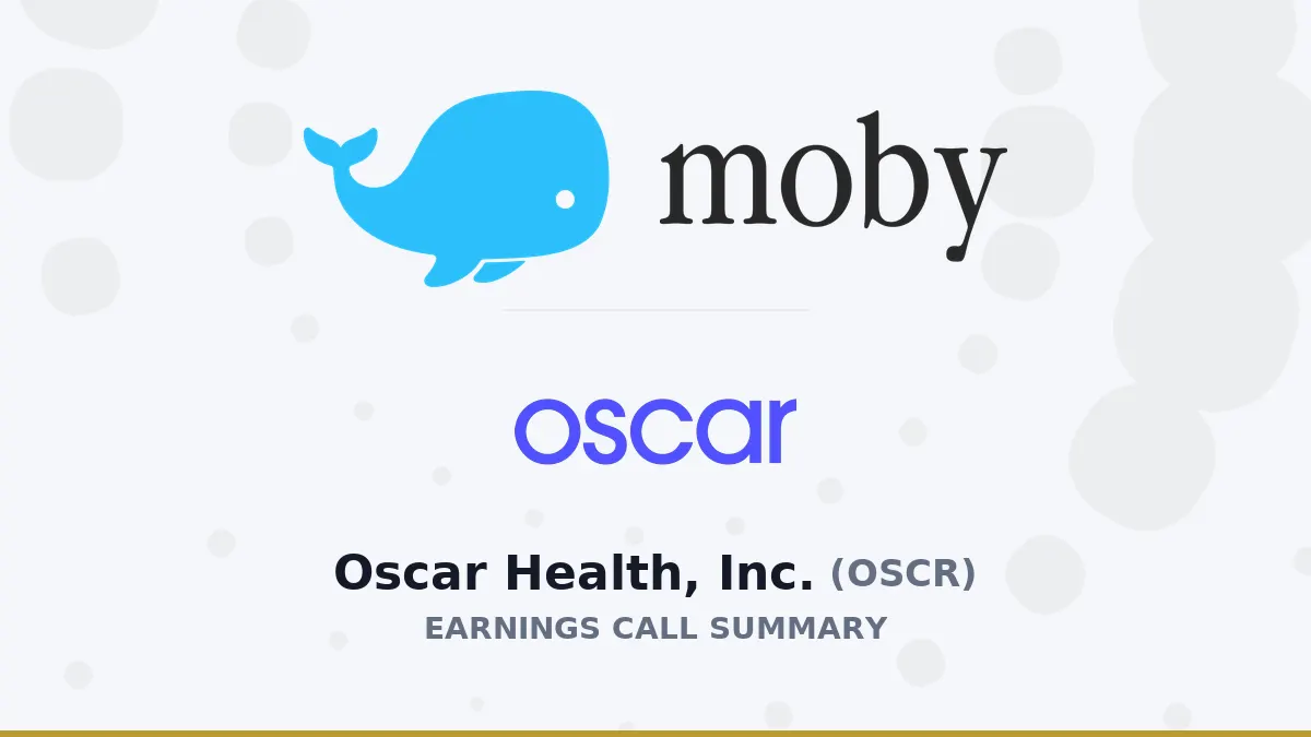 Oscar Health Q2 2026: Lợi nhuận kỷ lục, AI giảm chi phí
