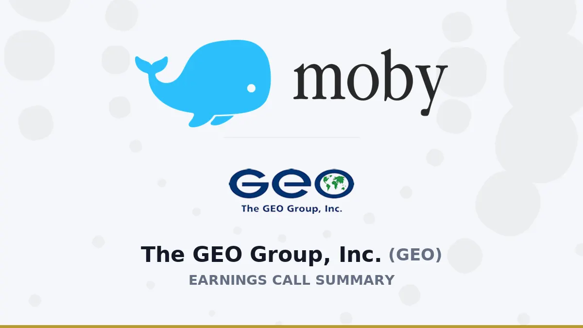 Đánh giá cổ phiếu GEO Group: Doanh thu Q2/2026 vượt kỳ vọng