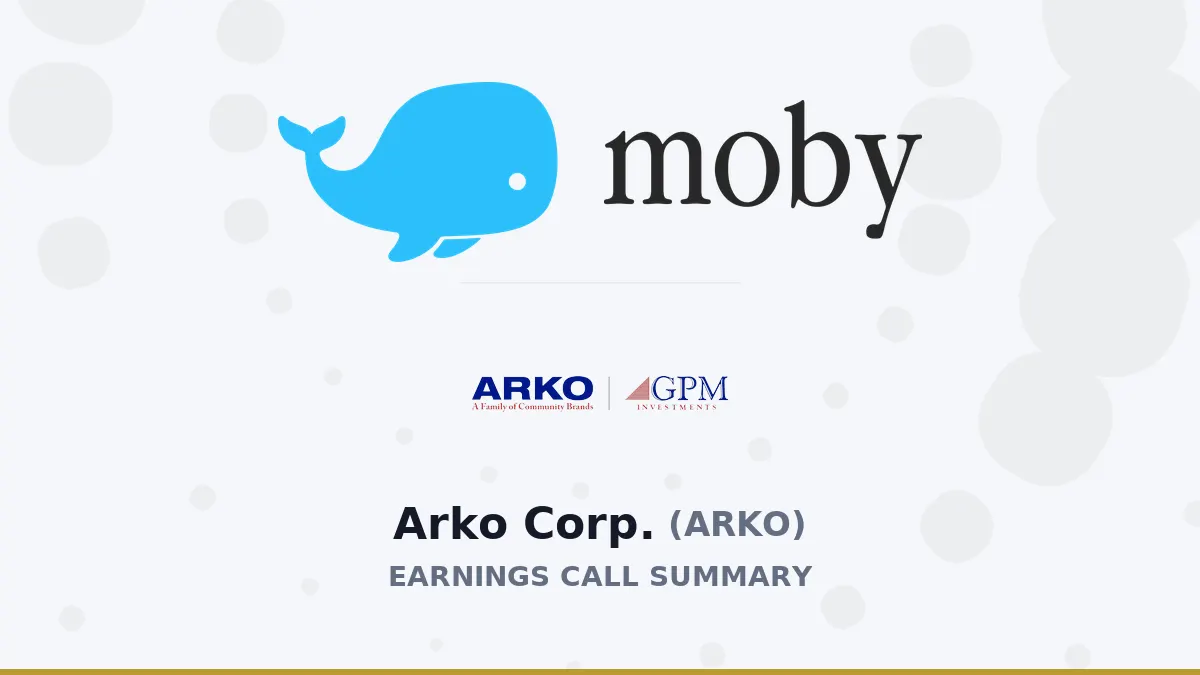 Arko Corp Q2/2026: Lợi nhuận vững vàng nhờ mảng xăng dầu