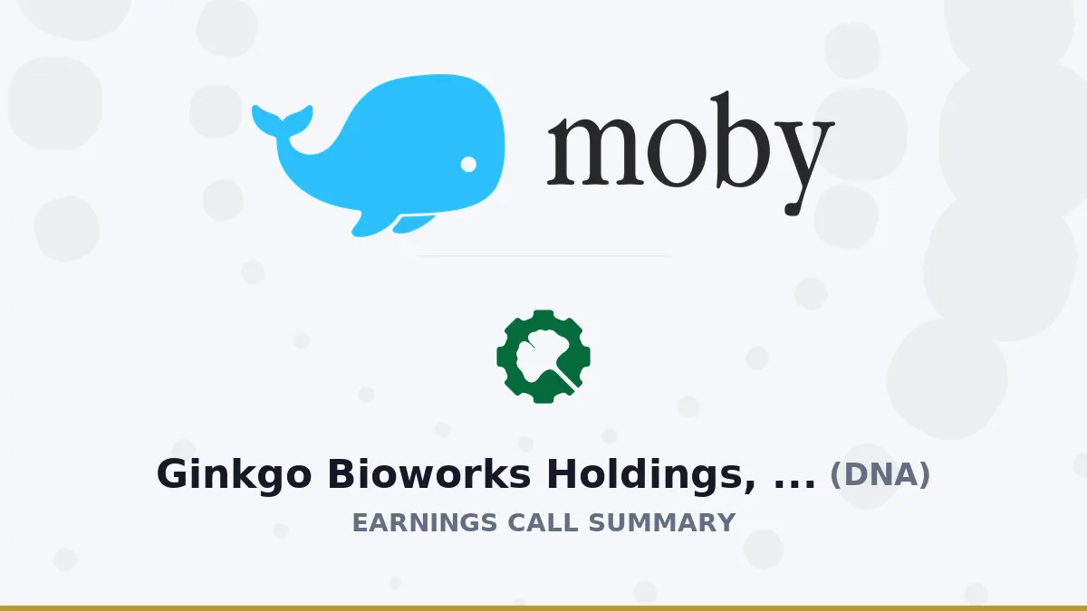 Ginkgo Bioworks Q2 2026: Tóm tắt kết quả và triển vọng