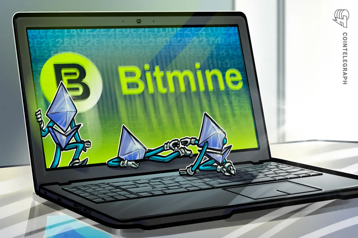 Bitmine nâng sở hữu Ether lên 5,7 triệu, vào Russell 1000
