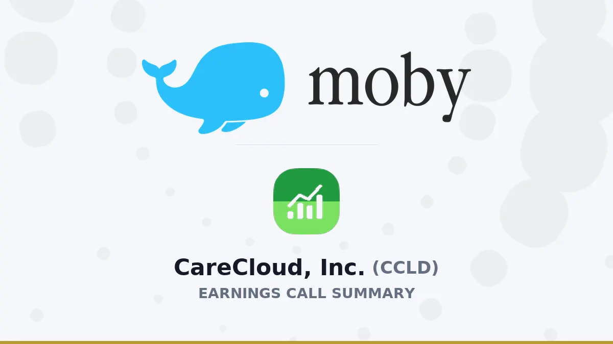 Báo cáo Q2 2026 CareCloud: tăng trưởng 16% và chiến lược AI