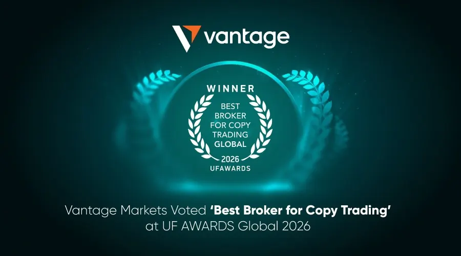 Vantage Markets nhận giải sàn Copy Trading tốt nhất 2026