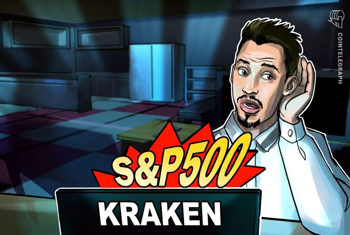 Kraken mở giao dịch S&P 500, sắp bổ sung hàng hoá