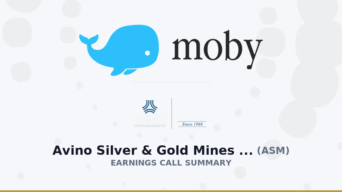 Đánh giá cổ phiếu Avino Silver & Gold Mines Q2/2026