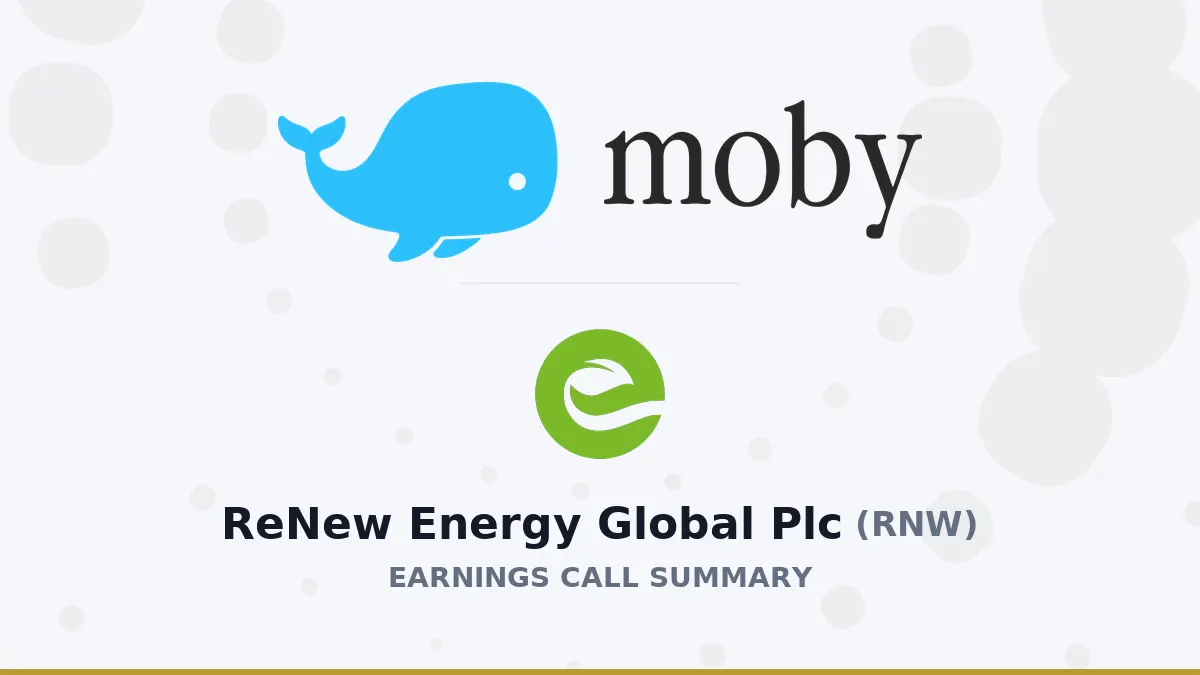 ReNew Energy (RNW): Lợi nhuận Q1/2027 tăng trưởng 12%