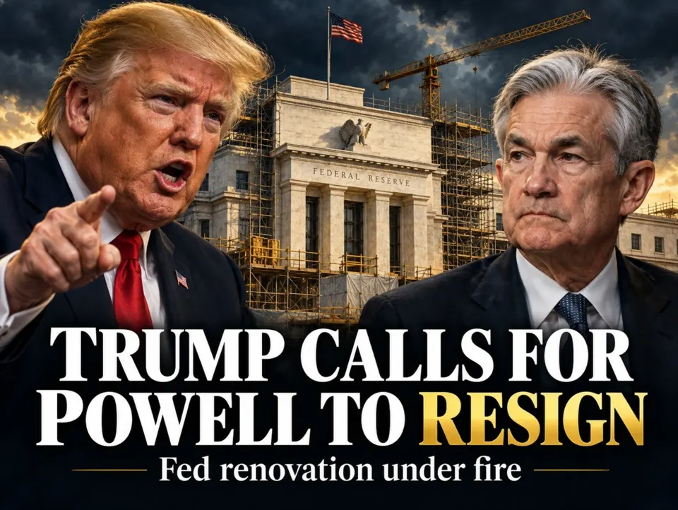 Trump yêu cầu Powell từ chức vì Fed, công tố kiểm tra