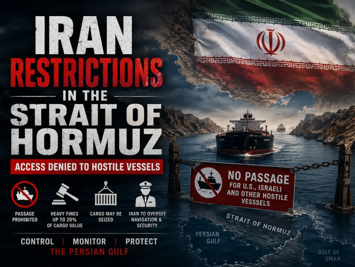 Iran lên kế hoạch hạn chế tàu qua eo biển Hormuz