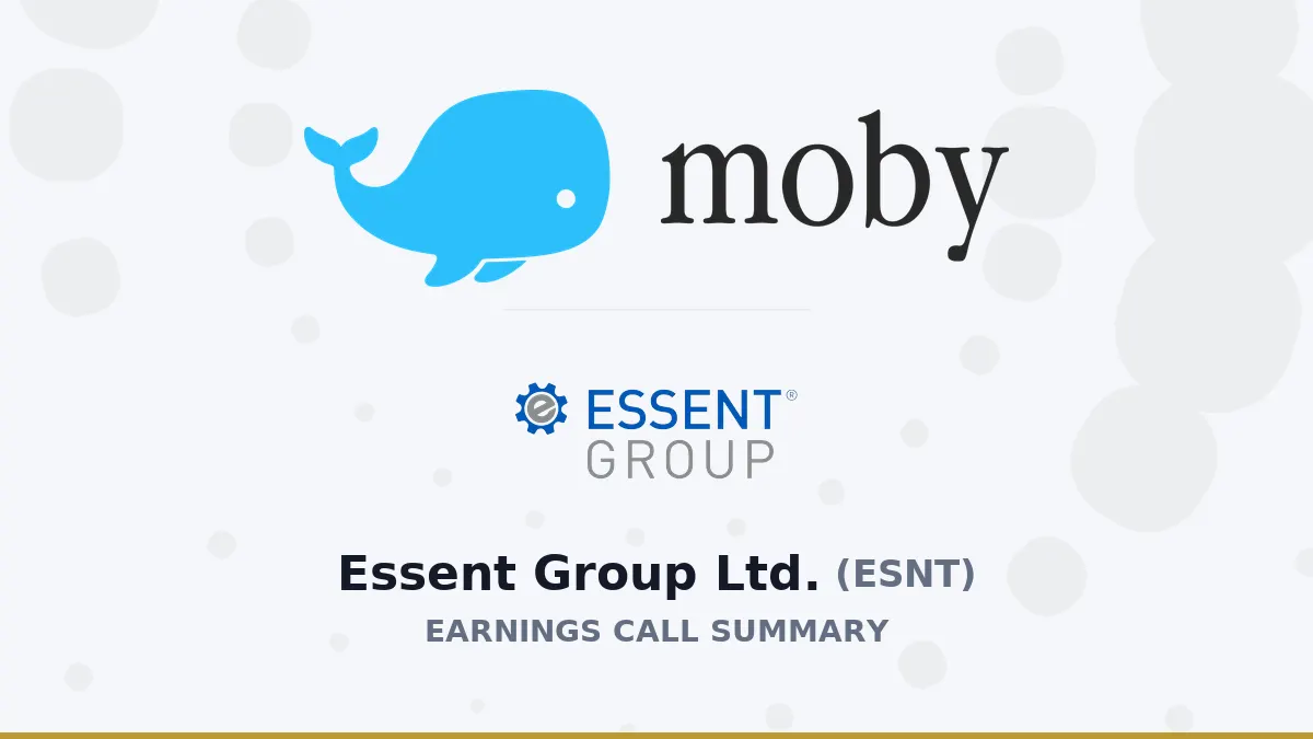 Phân tích kết quả Q2/2026 của Essent Group (ESNT)