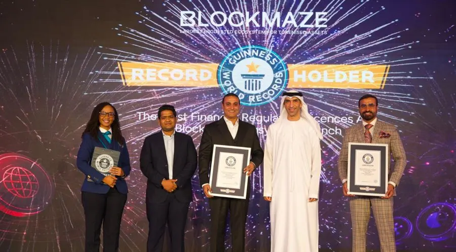 Blockmaze đạt kỷ lục Guinness với hơn 40 giấy phép tài chính