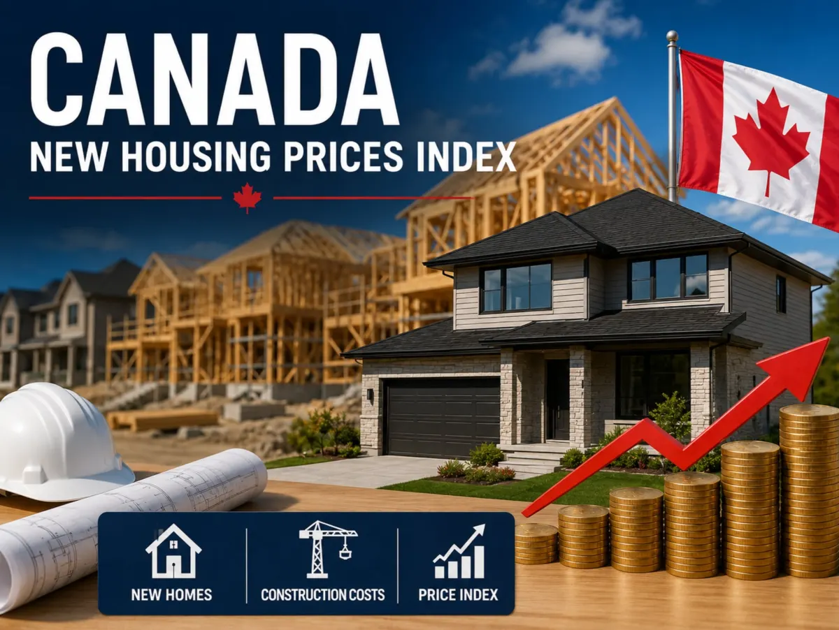 Chỉ số giá nhà mới Canada tháng 6 giảm 0,1%
