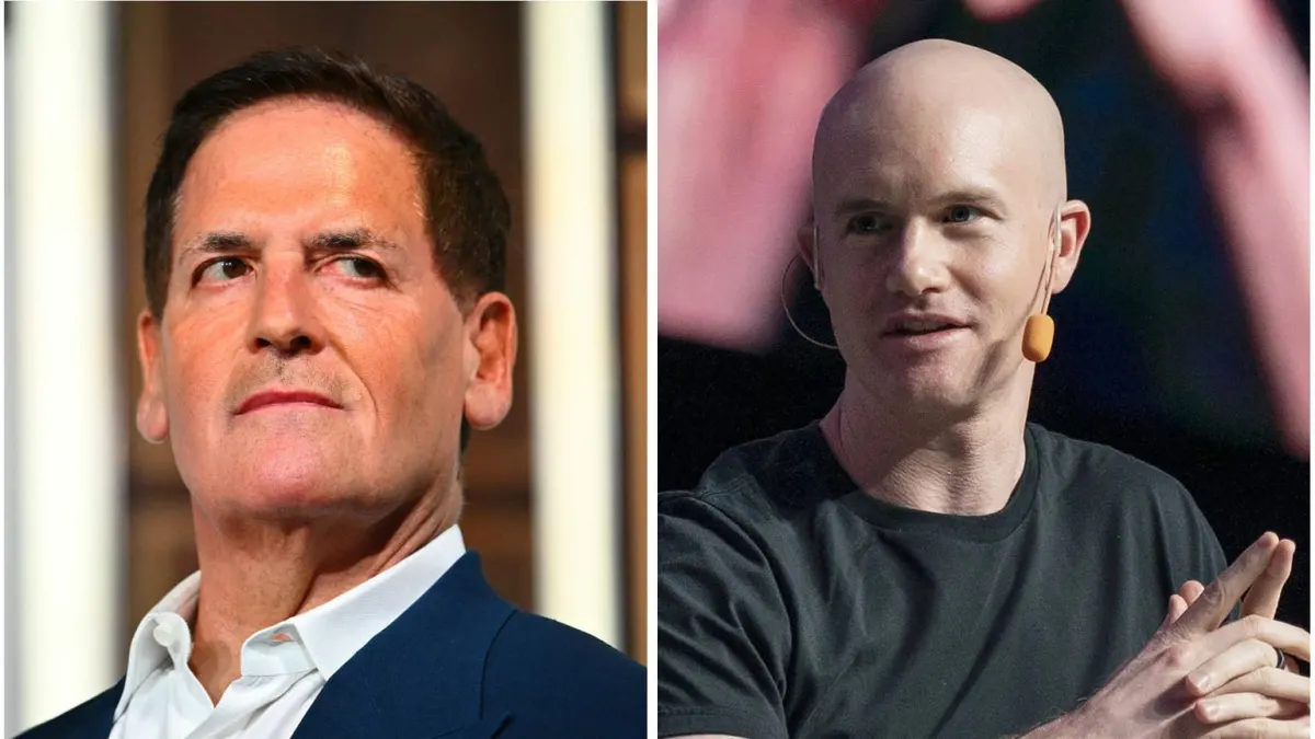 Mark Cuban tranh cãi CEO Coinbase về luật đầu tư Mỹ