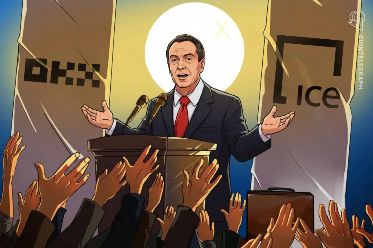 Andrew Cuomo dẫn dắt dự án chung TradFi-tiền điện tử giữa OKX và Intercontinental Exchange