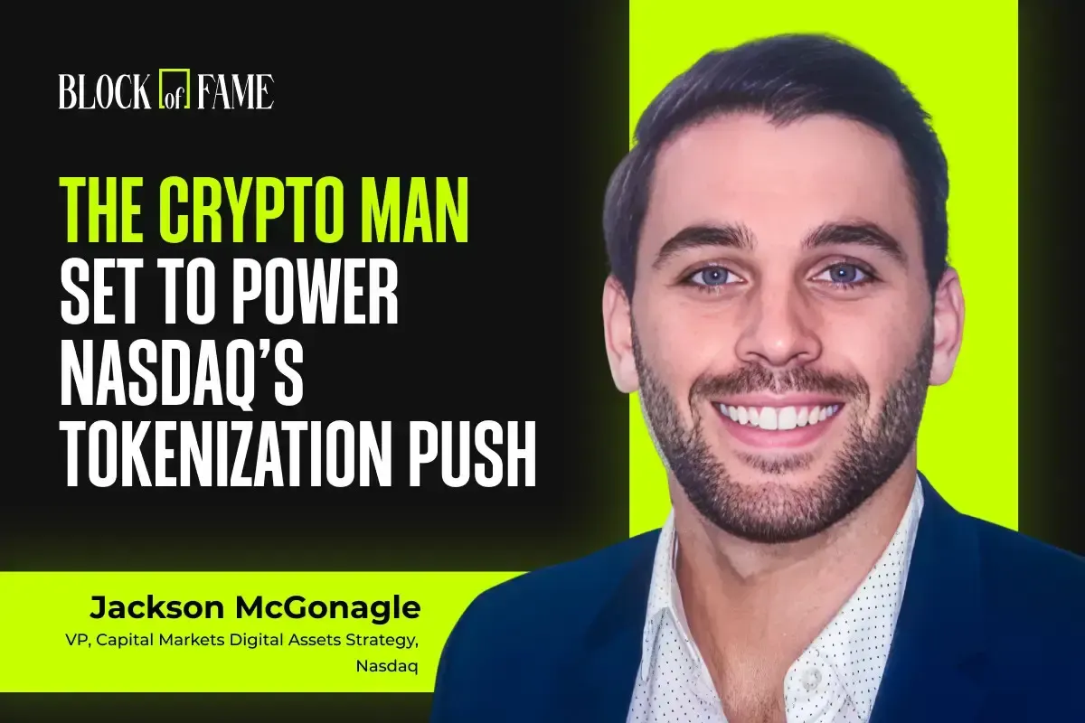 Jackson McGonagle: Người Đưa Crypto Đến Nasdaq, Đẩy Mạnh Token Hóa