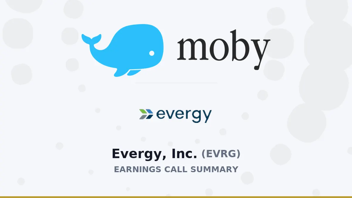 Evergy Q2 2026: Tăng Trưởng Nhờ Trung Tâm Dữ Liệu