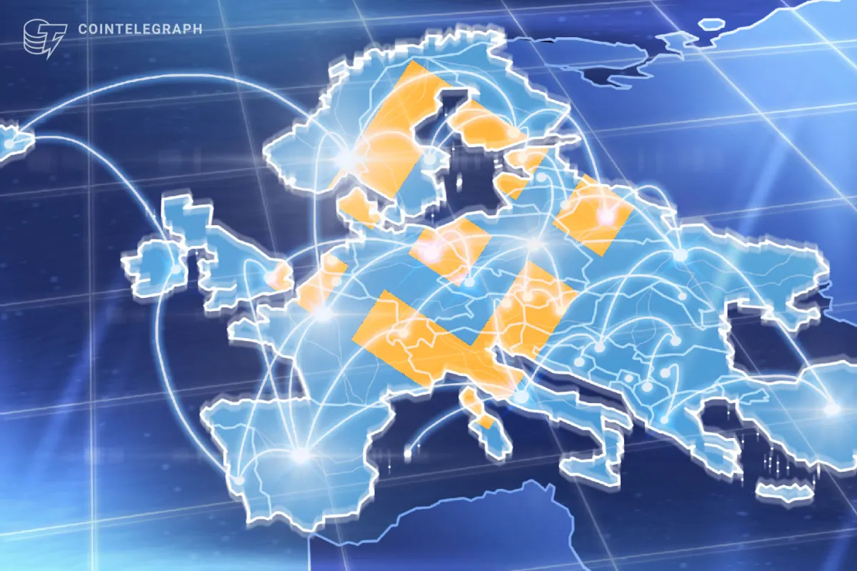 Giao dịch EUR chiếm 1% khối lượng giao ngay của Binance, CryptoQuant cho biết