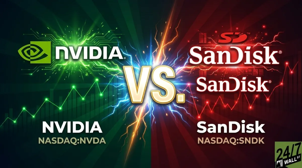 Nvidia vs SanDisk: Khoảng cách định giá khiến Jim Cramer phẫn nộ