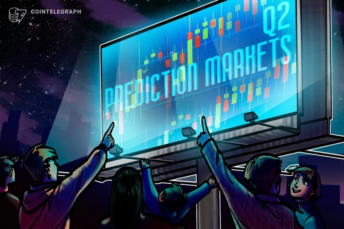 Thị trường dự đoán bật lên khi crypto giảm, Q2 kỷ lục