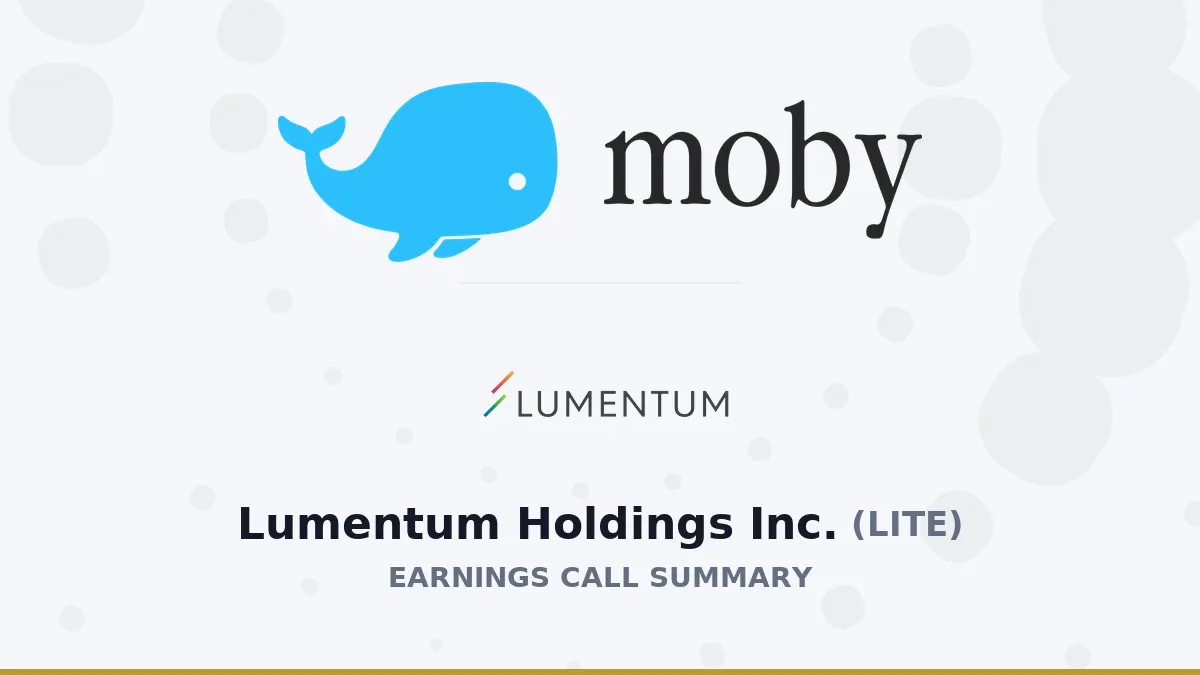Lumentum Q4 2026: Doanh thu +109%, Lợi nhuận >50%