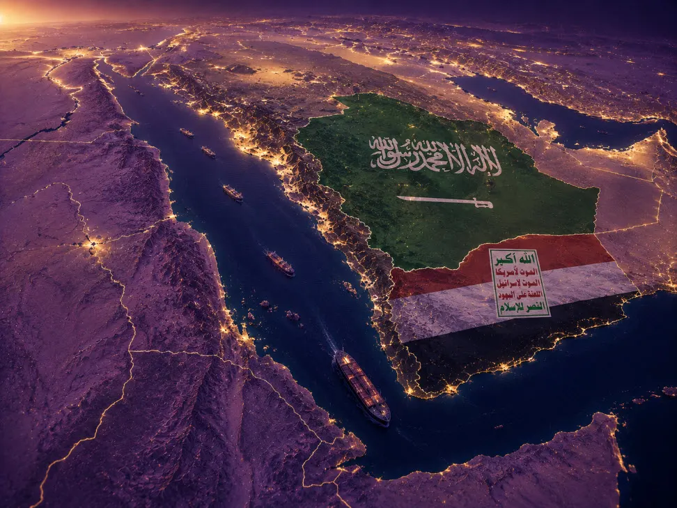 Tàu chở hàng bị lực lượng Houthi tấn công tại eo biển Bab al-Mandab