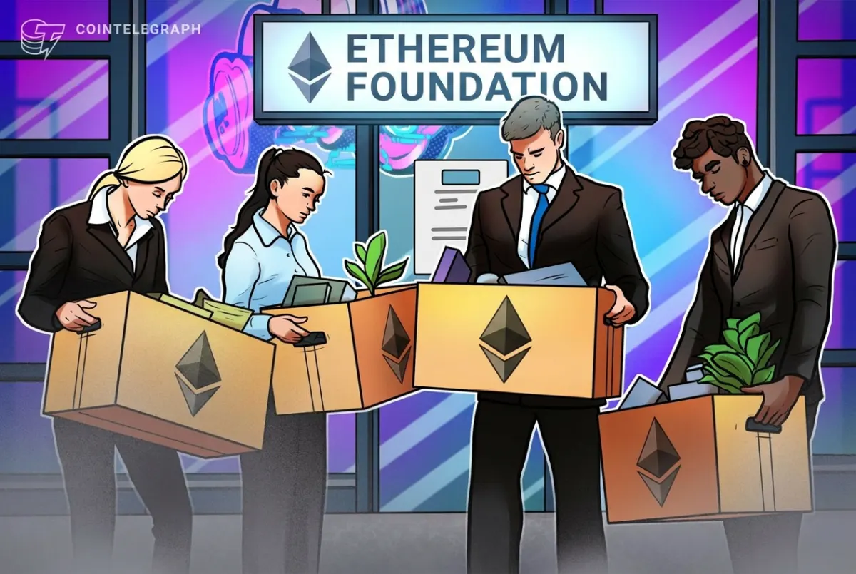 Ethereum Foundation sa thải 20% nhân sự để tái cấu trúc