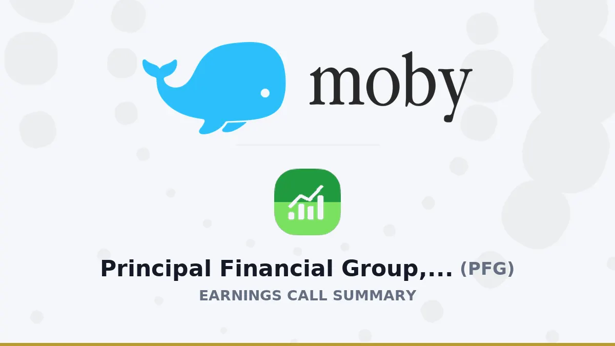 Principal Financial Group báo cáo Q2/2026: Lợi nhuận tăng 13%
