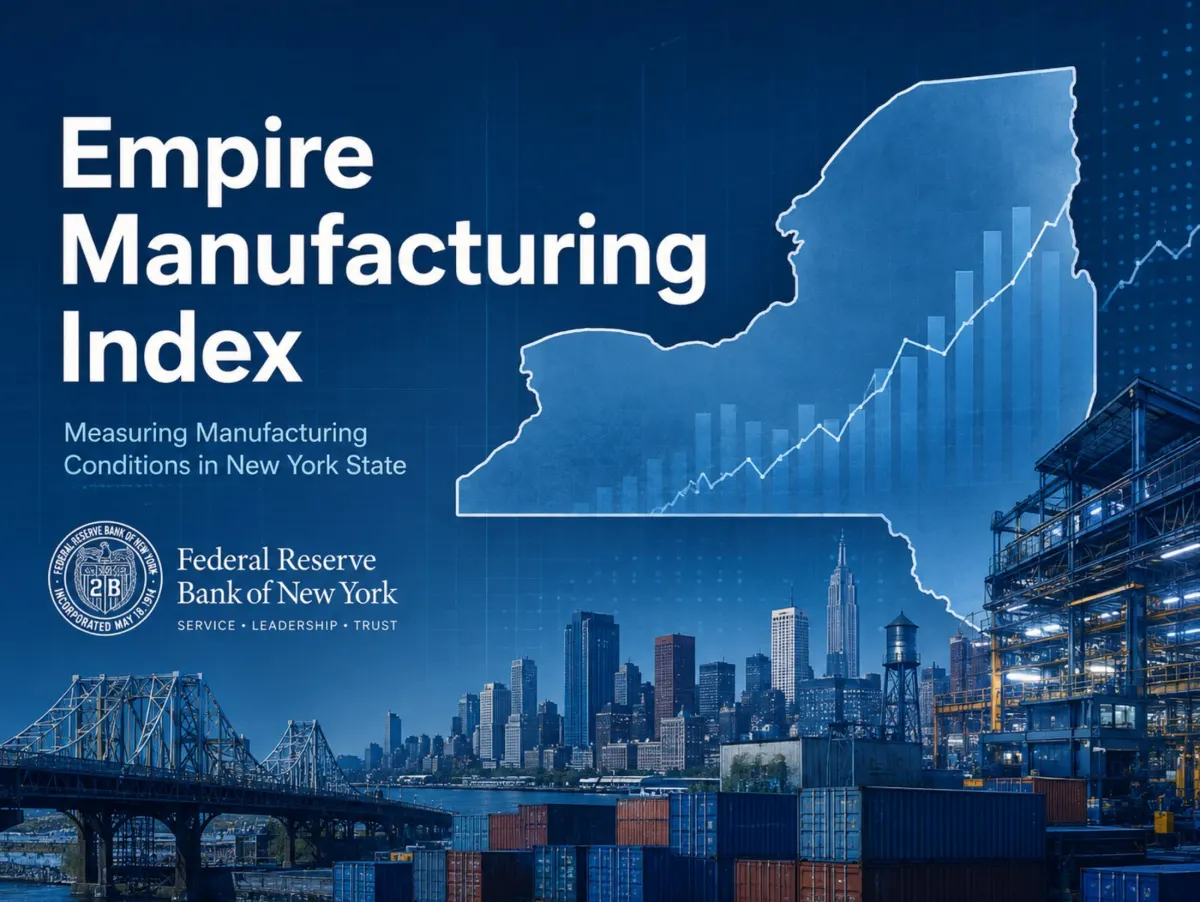 Chỉ số sản xuất Empire đạt 20.60, vượt dự báo 11.00