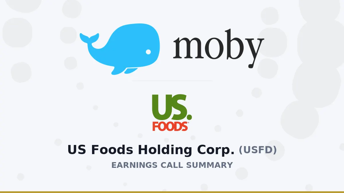 US Foods Q2 2026: Tăng trưởng mạnh, dự báo 2027 1,7 tỷ USD