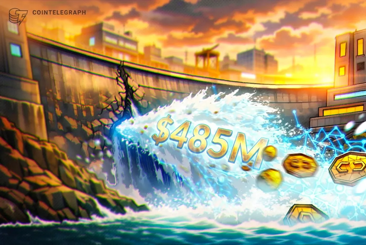 ETF Bitcoin Mỹ bị rút 485 triệu USD, mạnh nhất từ tháng 6