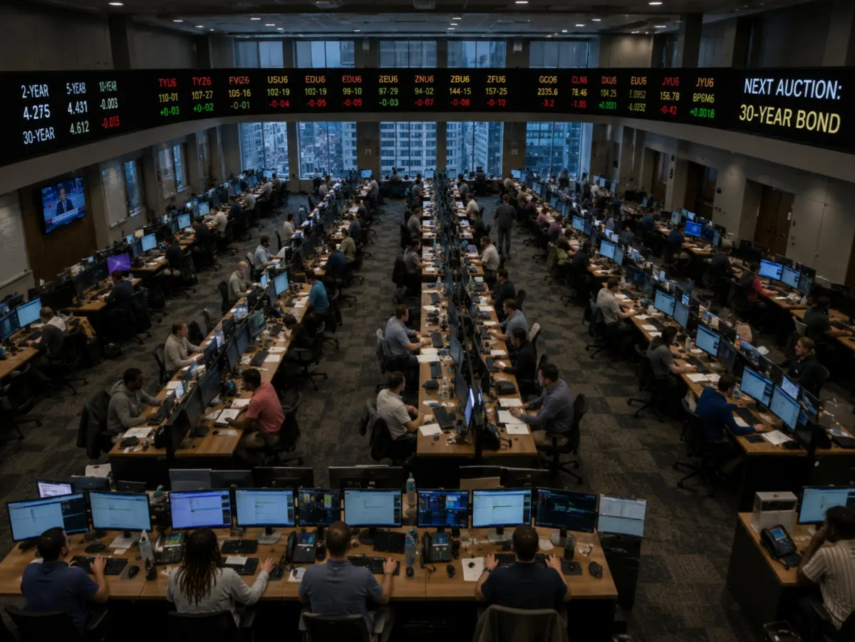 Trái phiếu 3 năm US bán 75 tỷ USD, lợi suất cao 4,291%