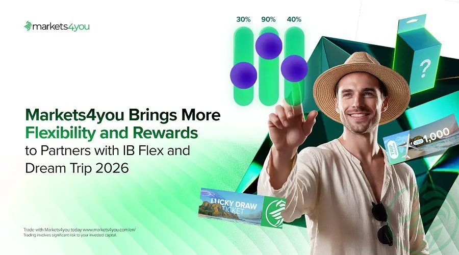Markets4you ra mắt IB Flex và ưu đãi Dream Trip 2026